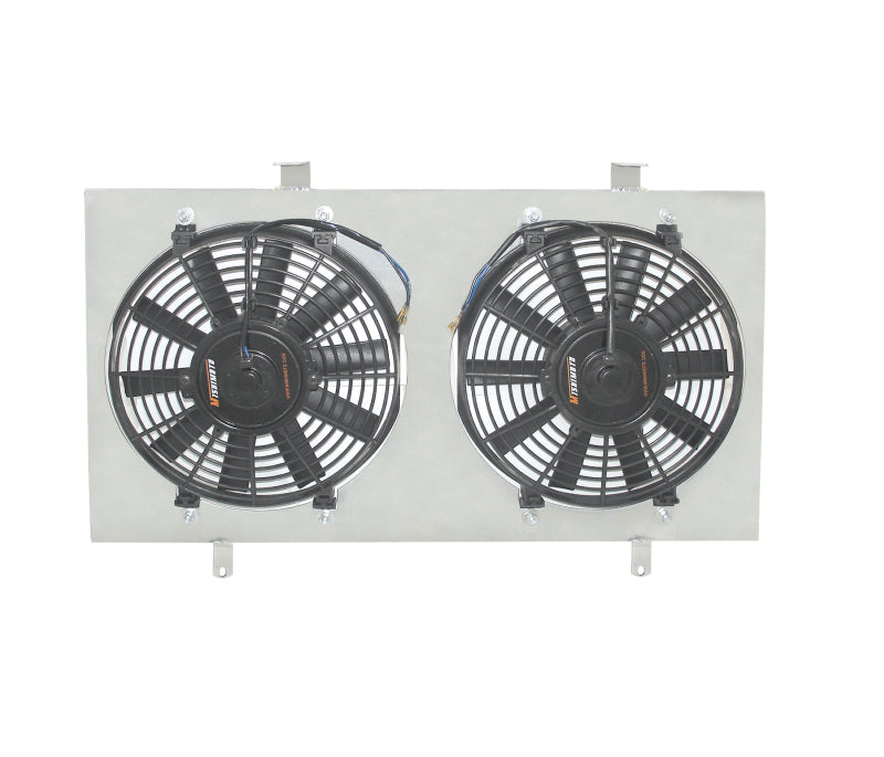 Mishimoto Nissan 240SX S13 Aluminum Fan Shroud Kit with Dual 10-Inch Electric Fans