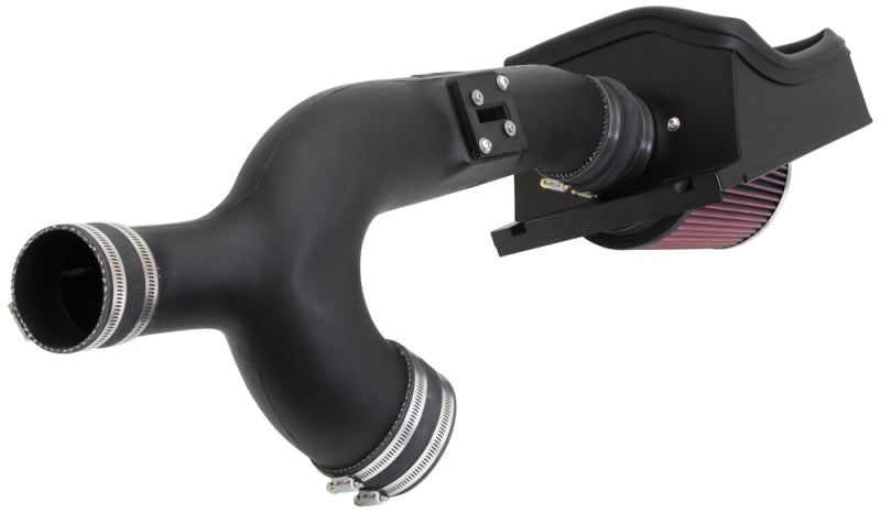 K&N Engineering 57-2583 High-Flow Cold Air Intake Kit for Ford F-150 3.5L V6 (2011-2014)
