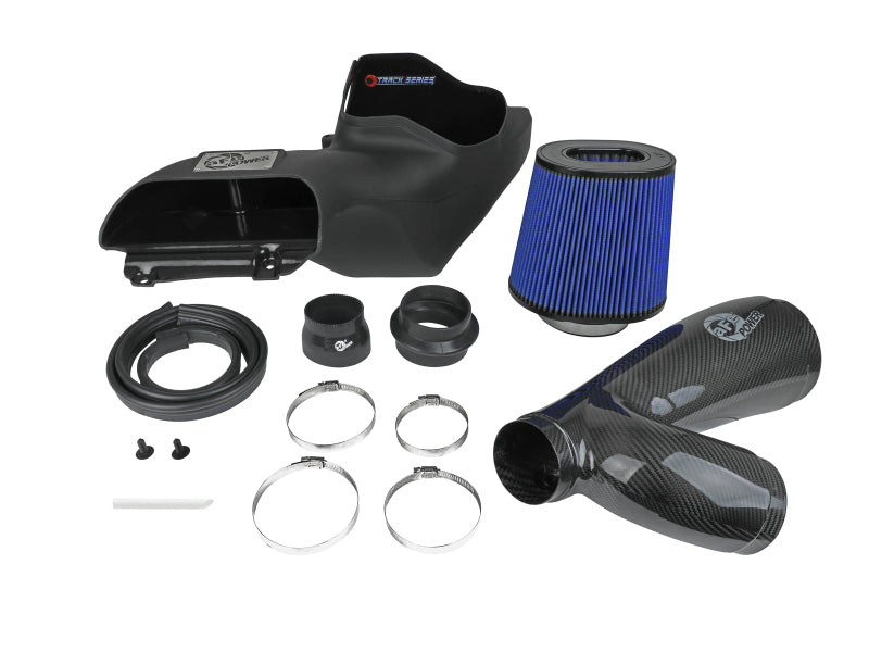 aFe 17-20 Ford F-150 Raptor Track Series Carbon Fiber Cold Air Intake System with Pro 5R Filter (Part #AFE57-10010R)