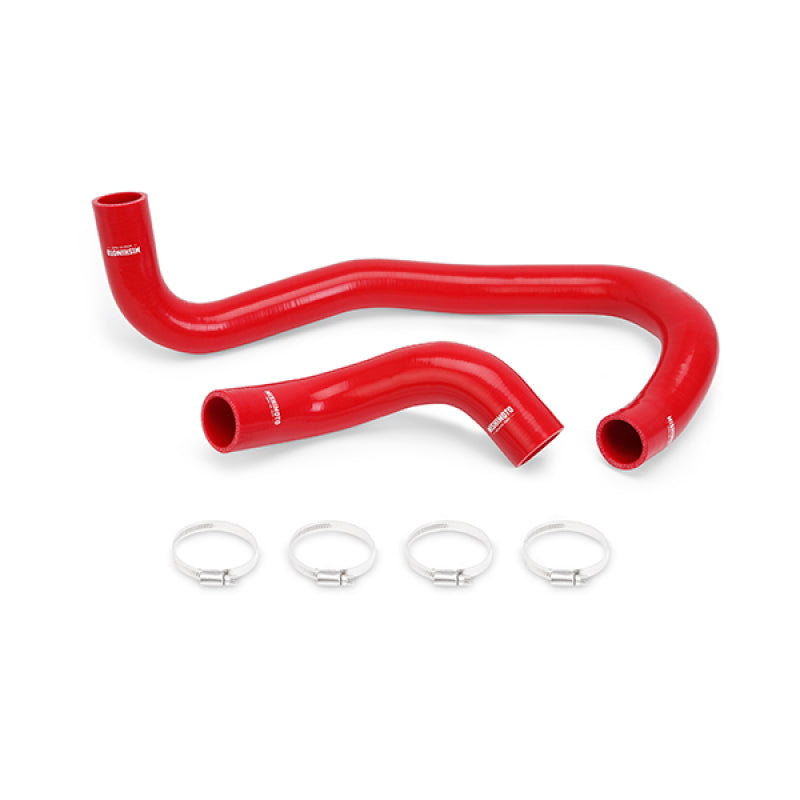 Mishimoto 05-10 Mopar 6.1L V8 Red Silicone Radiator Hose Kit for Dodge Challenger and Charger