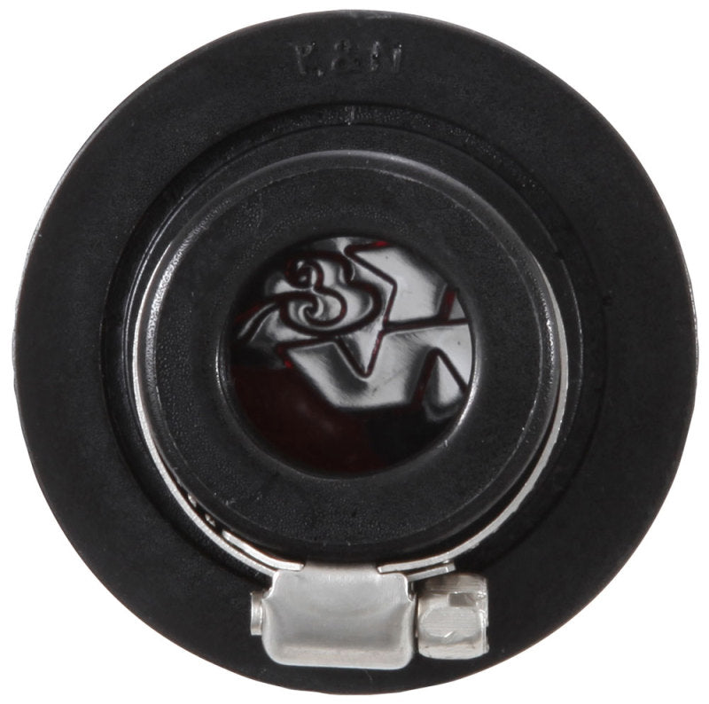 K&N Engineering 62-1390 Crankcase Vent Filter with Chrome-Plated Steel Top and 1.25-Inch Flange