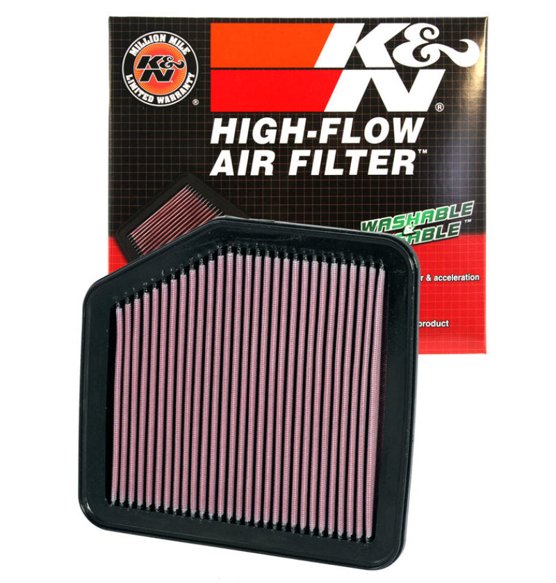 K&N Engineering Part KN-33-2345 High-Flow Drop-In Air Filter for Lexus IS 250/350 and GS 430 (2006-2008)