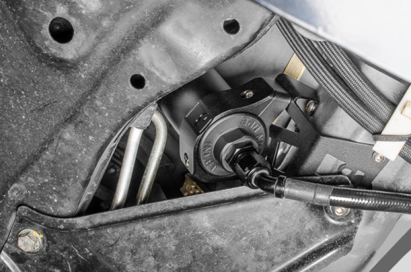 Radium Engineering Mitsubishi EVO X Fuel Hanger Feed Kit with Stainless Inline Fuel Filter