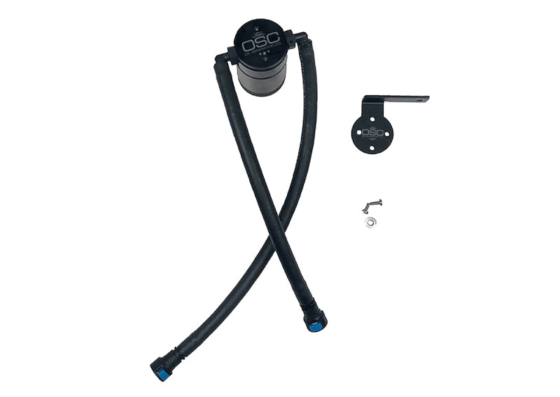 J&L JLT3086D-B Oil Separator 3.0 Driver Side, Black Anodized for 2019-2026 Chevrolet Silverado and GMC Sierra 1500 5.3L/6.2L