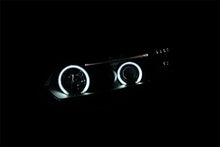 Load image into Gallery viewer, ANZO 2006-2011 Honda Civic Projector Headlights with Halo and Black Housing (CCFL)