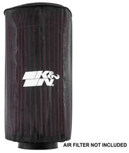 Load image into Gallery viewer, K&amp;N Polaris Black Round Drycharger Air Filter Wrap 11.25 x 3 x 3 inches for Polaris RZR Models
