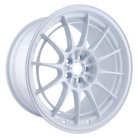 Enkei NT03+M 18x9.5 Vanquish White Wheel with 5x114.3 Bolt Pattern and 40mm Offset – Part Number enk3658956540WP
