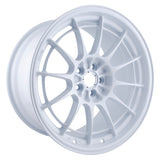 Enkei NT03+M 18x9.5 Vanquish White Wheel with 5x114.3 Bolt Pattern and 40mm Offset – Part Number enk3658956540WP