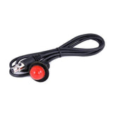 Rugged Radios Hole Mount Push to Talk Cable (PTT) with 48-Inch Straight Cord for Intercom Systems