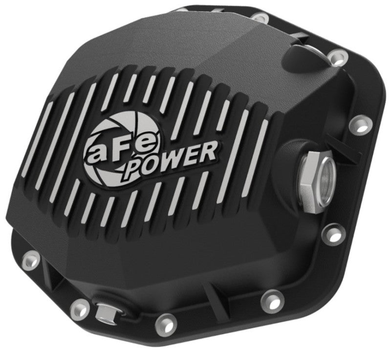 aFe Power 2021-2023 Ford Bronco Rear Differential Cover with Machined Fins - Black Street Series Part #AFE46-71290B