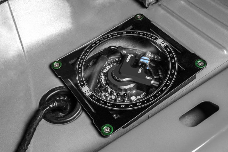 Radium Engineering Fuel Pump Access Cover for Chevrolet Camaro 2010-2015