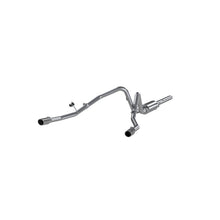 Load image into Gallery viewer, MBRP Armor Plus Series Cat Back Exhaust System for Ford F-150 2004-2008 with 2.5 Inch Diameter and Dual Split Rear Exit