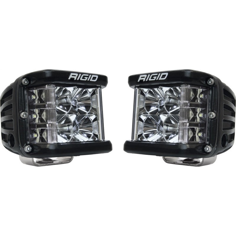 Rigid Industries D-SS PRO Dual-Side Shooter LED Pod Light Set in Black Housing