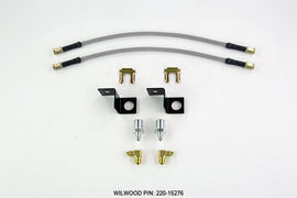 Wilwood Flexline Kit 14 Inch -3 M10-1.5 IF 1/8 NPT 90 Degree - Part Number wil220-15276