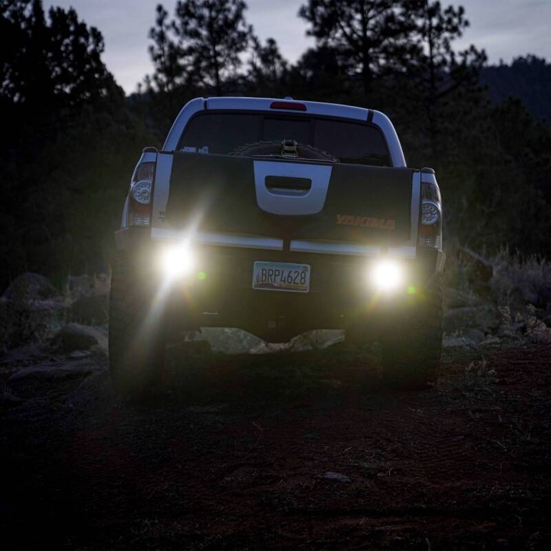 KC HiLiTES FLEX ERA 1 LED Backup Light Kit with Extended Wiring for Enhanced Visibility