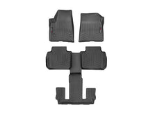 Load image into Gallery viewer, WeatherTech FloorLiner DigitalFit for 2017-2019 GMC Acadia - Front and Rear Black All-Weather Floor Mats Part #wet441080-1-3