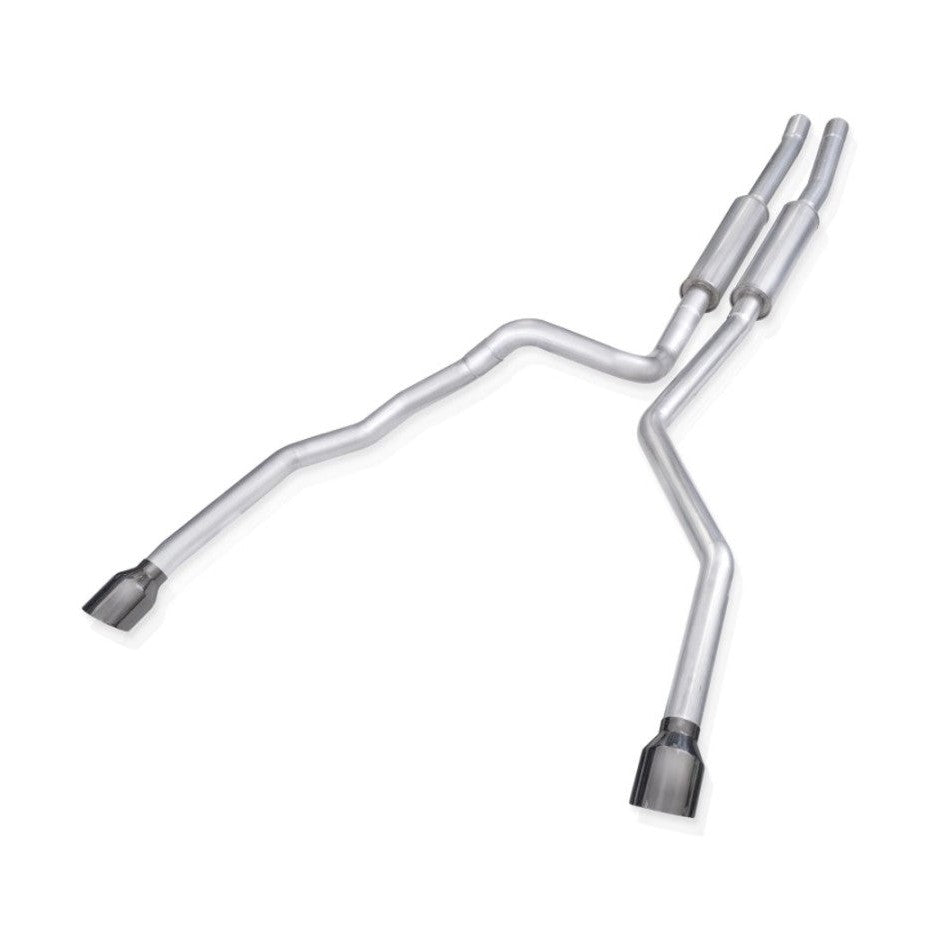 Stainless Works 2021 Ram TRX 6.2L Redline Catback Exhaust with Black Chrome Tips