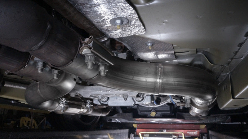 Stainless Works 2015+ Ford GT350 Headers with High-Flow Cats and 1-7/8 inch Primaries