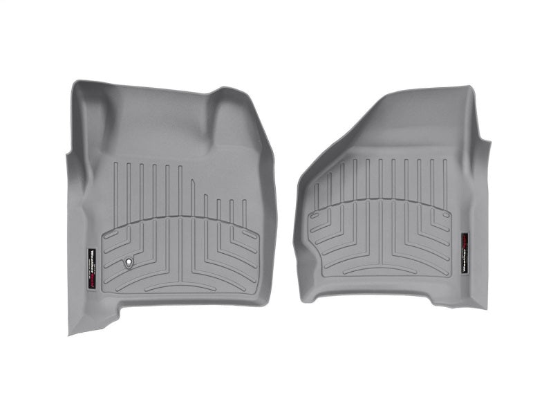 WeatherTech DigitalFit Front FloorLiner for 2006-2007 Ford F-250 and F-350 Super Duty Crew Cab in Gray