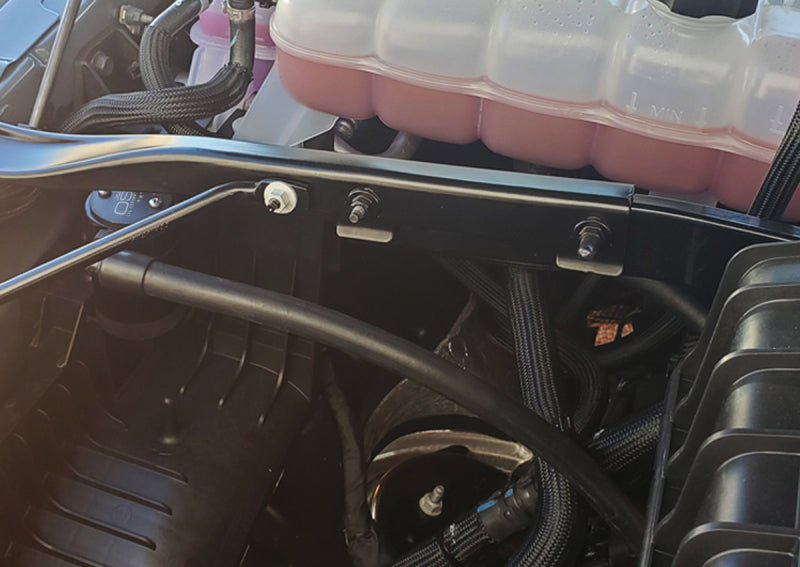 J&L JLT3071P-B Oil Separator 3.0 Passenger Side, Black Anodized for 2021-2024 Ram 1500 TRX 6.2L Supercharged