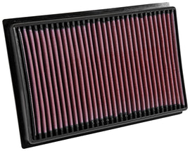K&N Engineering 33-5039 High-Flow Drop-In Air Filter for Mercedes-Benz AMG GT (2016-2019)