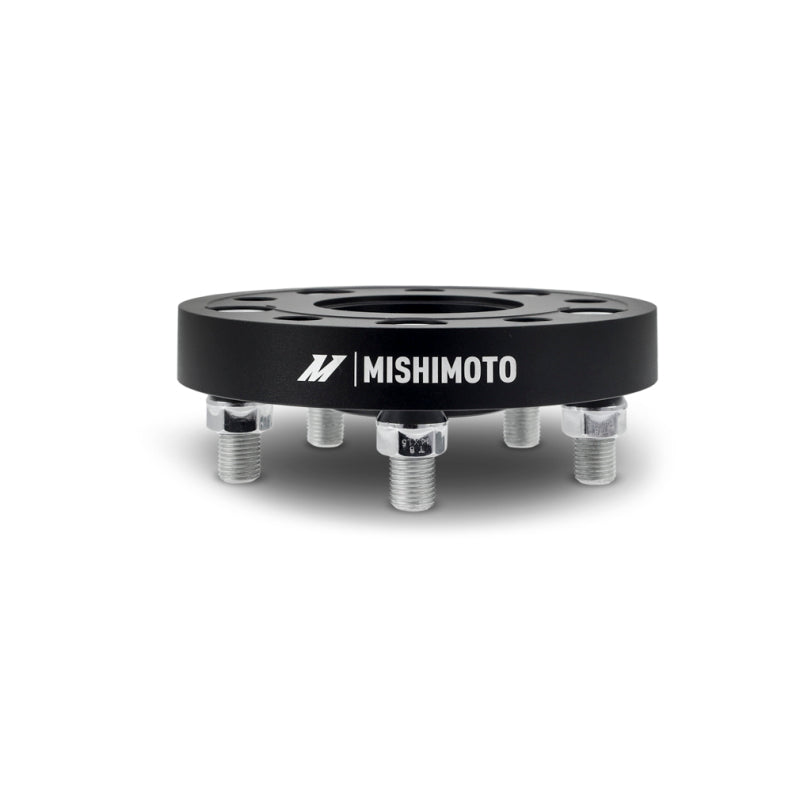 Mishimoto 20mm Hub-Centric Wheel Spacers, 5x120 Bolt Pattern, 64.1mm Center Bore, M14x1.5 - Black
