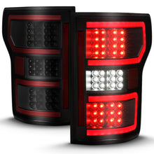 Load image into Gallery viewer, ANZO 18-19 Ford F-150 LED Taillight Assembly with Clear Lens and Red Sequential Light Bar