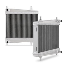 Load image into Gallery viewer, Mishimoto 2020+ Toyota Supra Aluminum Auxiliary Radiators - Full Aluminum, TIG-Welded, 30% Larger Core for Enhanced Cooling