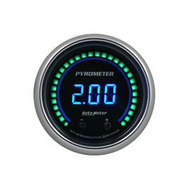 AutoMeter Cobalt Elite 2-Channel Digital Exhaust Gas Temperature Gauge Part Number ATM6744-CB