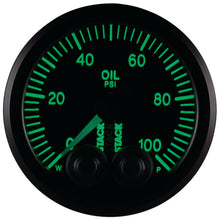 Load image into Gallery viewer, AutoMeter Stack Instruments Pro Control 52mm Oil Pressure Gauge - Black (0-100 PSI, 1/8in NPTF Male)