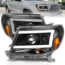 Load image into Gallery viewer, ANZO 05-09 Toyota Tacoma Projector Headlights with Plank Style and Clear Lens