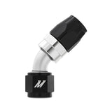 Mishimoto Aluminum -10AN 45 Degree Fitting - Black for Automotive Applications