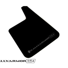 Load image into Gallery viewer, Rally Armor Universal Fit UR Plus Black Mud Flap with Grey Logo – Durable Polyurethane Design for All-Weather Protection