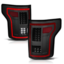 Load image into Gallery viewer, ANZO 15-17 Ford F-150 LED Tail Light Assembly with Smoke Sequential Lens – Pair
