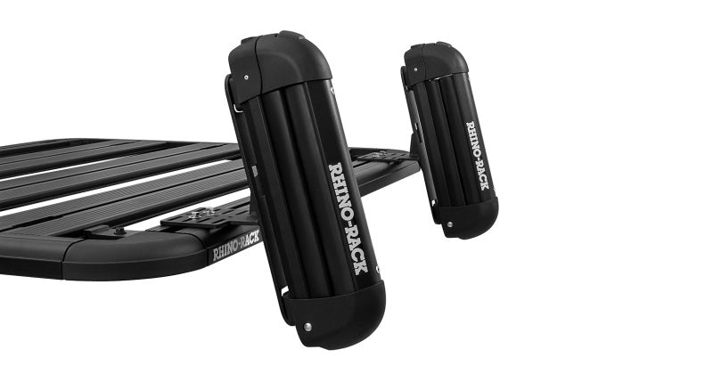 Rhino-Rack Pioneer Max Track 75 Degree Bracket Kit with Mounting for Rhino-Rack Small Fishing Rod Holder RHR43159