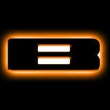 ORACLE Lighting Universal Illuminated LED Letter Badges - Matte Black Finish – Customizable Car Badge