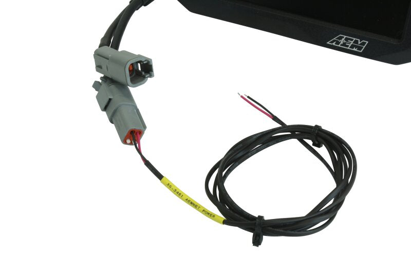 AEM CD-7/CD-7L Plug & Play OBDII CAN Bus Adapter Harness Part Number aem30-2217