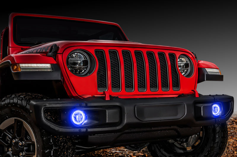 Oracle Lighting Jeep Wrangler JL/Gladiator JT ColorSHIFT LED Fog Light Halo Kit