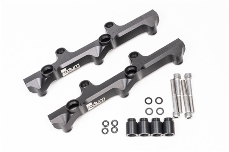 Radium Engineering Nissan R35 GT-R Fuel Rail Kit with 8AN ORB Ports
