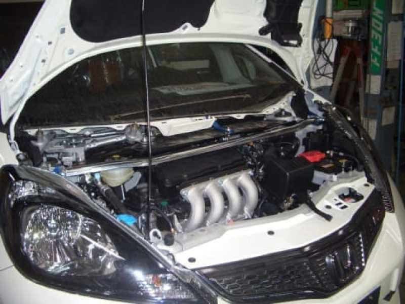 Cusco Strut Bar OS Front for Honda Fit GE6, 7, 8 (2009 Model) - Part Number cus386 540 ANLHD