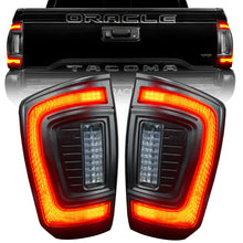 Load image into Gallery viewer, ORACLE Lighting Black Series Flush Style LED Tail Lights for 2016-2023 Toyota Tacoma