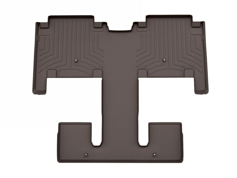 WeatherTech FloorLiner DigitalFit Rear and Third Row Cocoa for 2024-2025 Kia EV9 - WET4718602