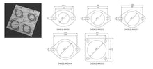 Load image into Gallery viewer, HKS Gasket 75mm Universal Exhaust (2pcs) - Part Number hks34001-AK004