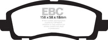 Load image into Gallery viewer, EBC Yellowstuff Front Brake Pads for Acura TL 2006-2008 | Part Number: ebcDP41753R