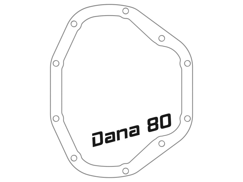 aFe Rear Differential Cover Street Series for Dodge and Ford Diesel Trucks