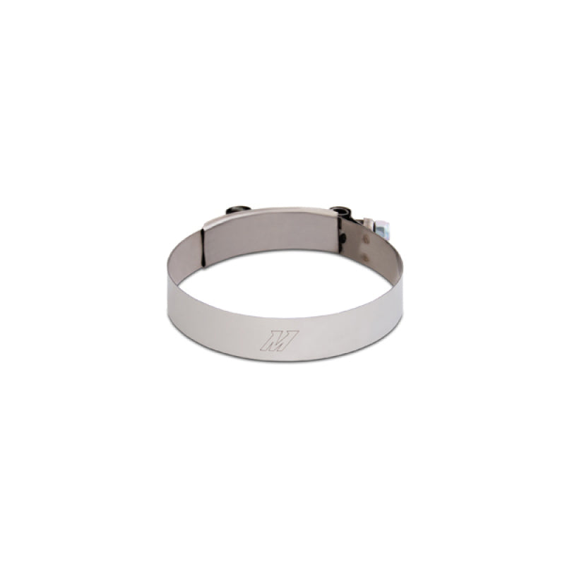 Mishimoto 3 Inch Stainless Steel T-Bolt Clamps – Heavy Duty Hose and Pipe Clamps for Automotive Applications