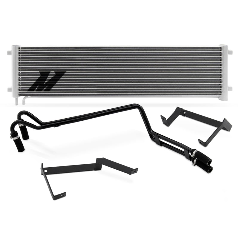 Mishimoto 11-16 Ford 6.7L Powerstroke Transmission Cooler Kit with Silver Finish