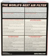 Load image into Gallery viewer, K&amp;N Engineering Replacement Round Straight Air Filter Part Number E-0661 for 14-19 Mercedes-Benz AMG Models