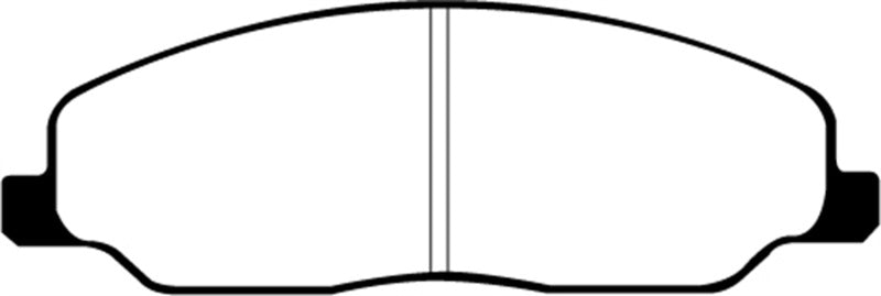 EBC Yellowstuff Front Brake Pads for 2005-2010 Ford Mustang * High-Performance Street and Track Use