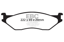 Load image into Gallery viewer, EBC DP41653R Yellowstuff Front Brake Pads for 2002-2005 Ford Econoline E550